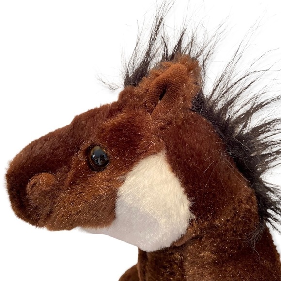 Ganz Webkinz Brown & White Pinto 8" Plush Stuffed Animal Toy Only No Code HM147 - Picture 7 of 12